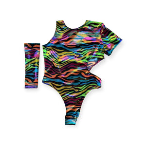 Rainbow Zebra Bodysuit – Moody Rainbow
